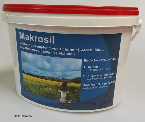 Makrosil - giftfreie Schimmelbekämpfung - 7 kg weiß